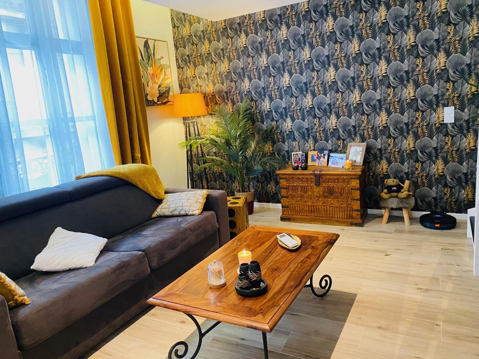Douillet Et Coquet Appartement Climatise - Parking Prive Gratuit - Centre Montpellier Bagian luar foto